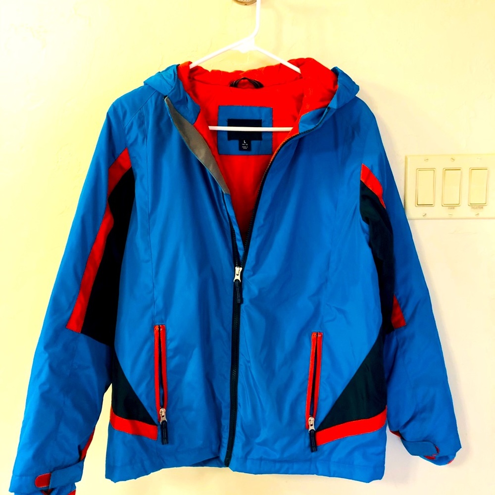 Lands End boys hooded jacket